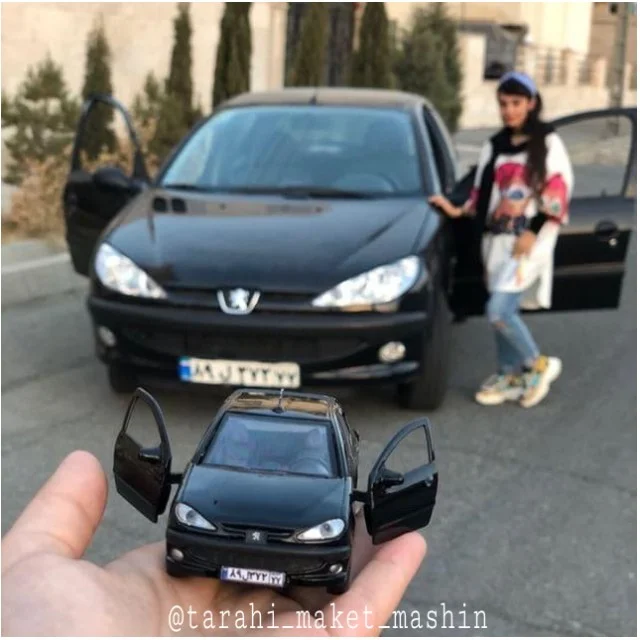 نمونه‌کار ماکت ماشین