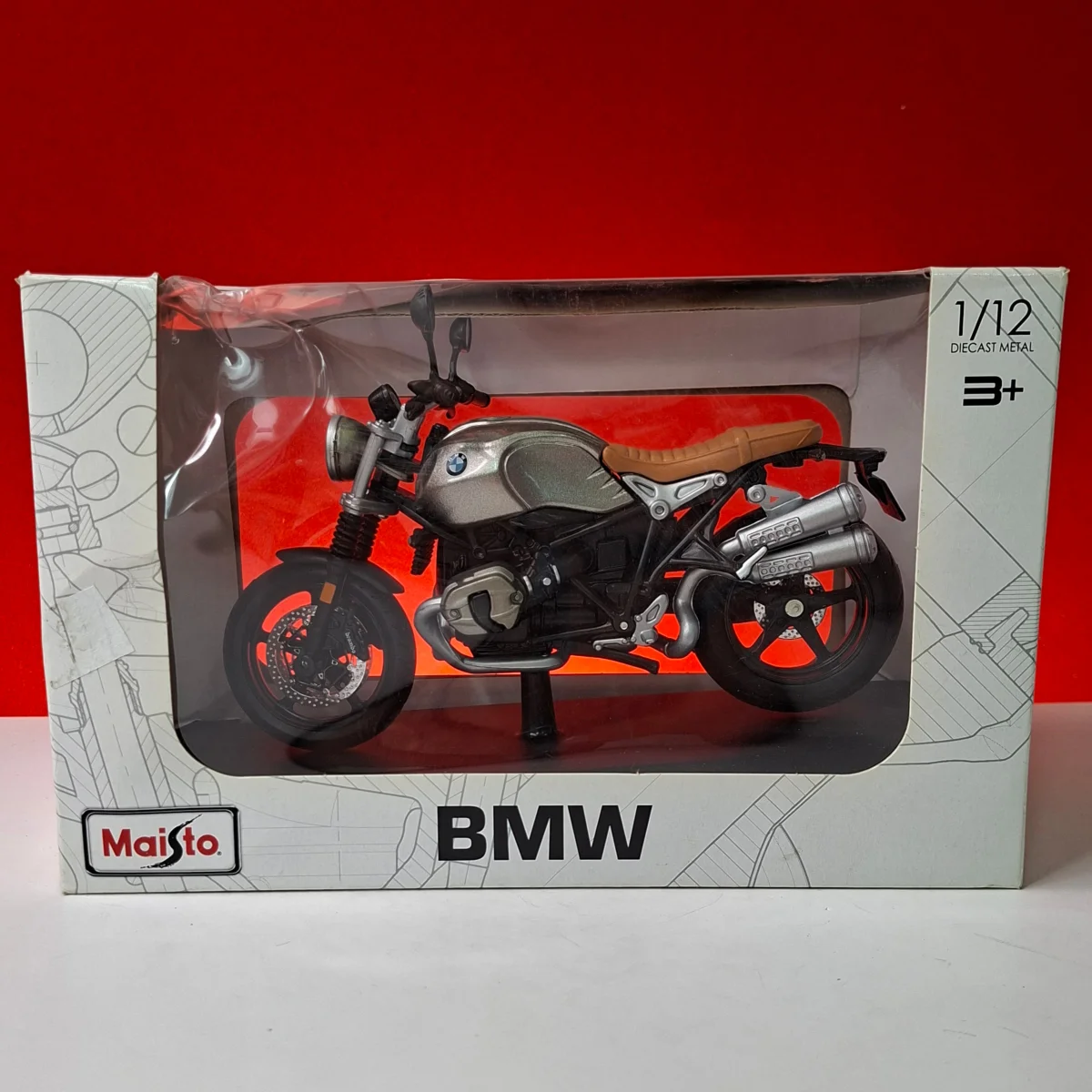 ماکت موتور bmw r ninet scramnler — نما 7